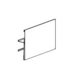 Retail Display Covered Face 3 x 5" Sign Holder for Tag Molding