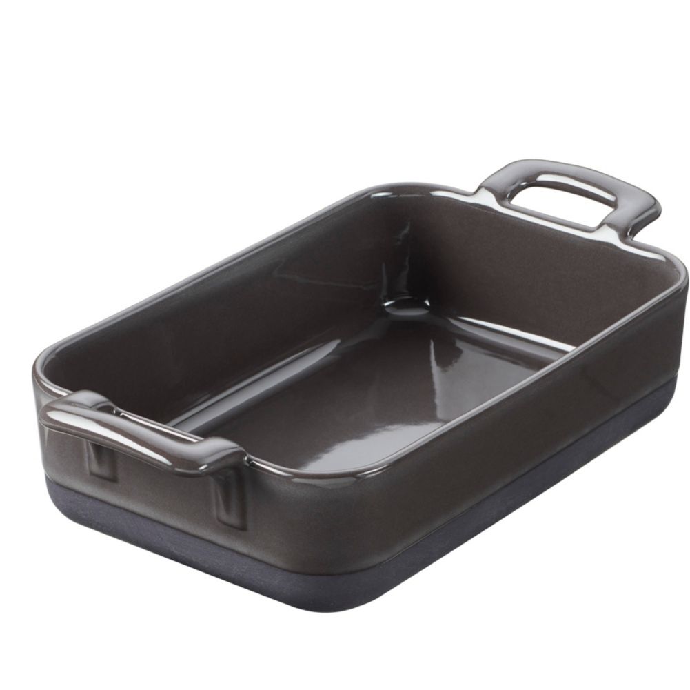 Revol&reg; USA 24-3/4 Oz. Slate Rectangular Roasting Dish
