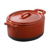 Revol&reg; USA 15-3/4 Oz. Red Cocotte With Lid