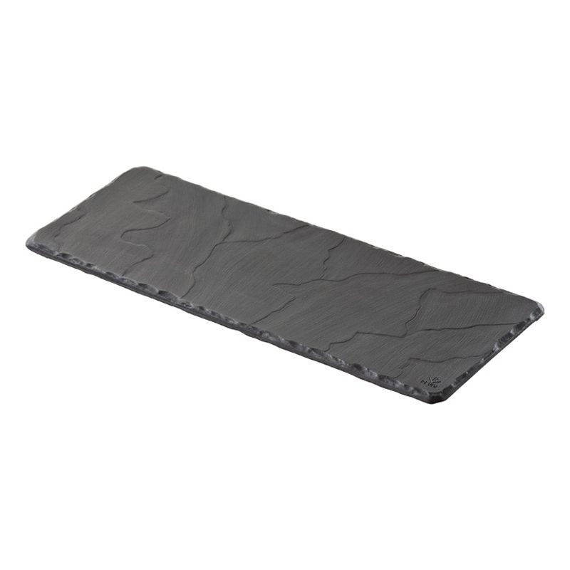 Revol&reg; USA 11-3/4" x 4-1/4" Matte Slate Style Tray
