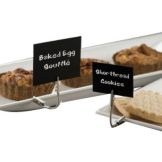 American Metalcraft Double Sided Flexible 5" Sign Clip