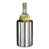 American Metalcraft S/S Single Bottle Swirl Wine Chiller