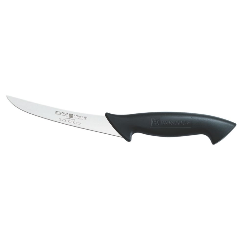 Wusthof Pro Series 6" Blade Semi-Flexible Curved Boning Knife