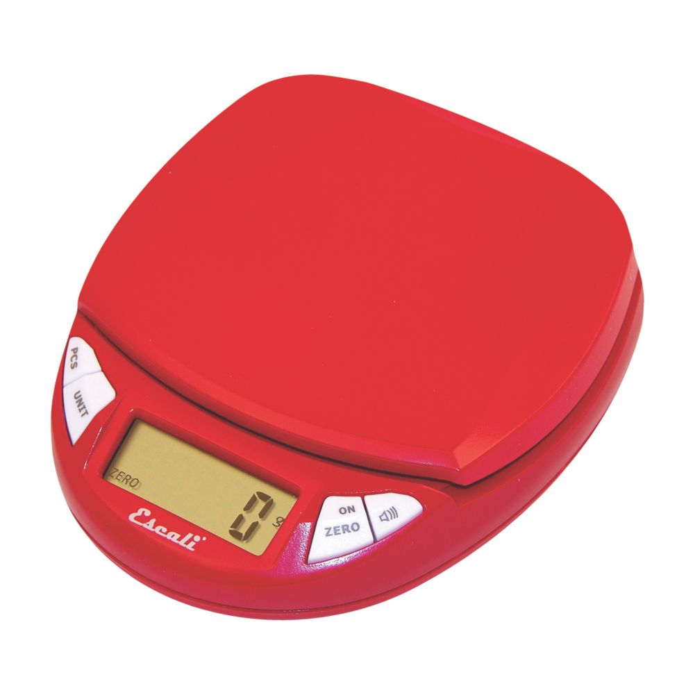 Escali&reg; Pico Cherry Red Electronic Pocket Scale w/ Cover
