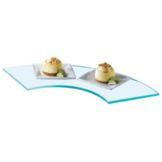 Cal-Mil 24" Curved Glass Shelf