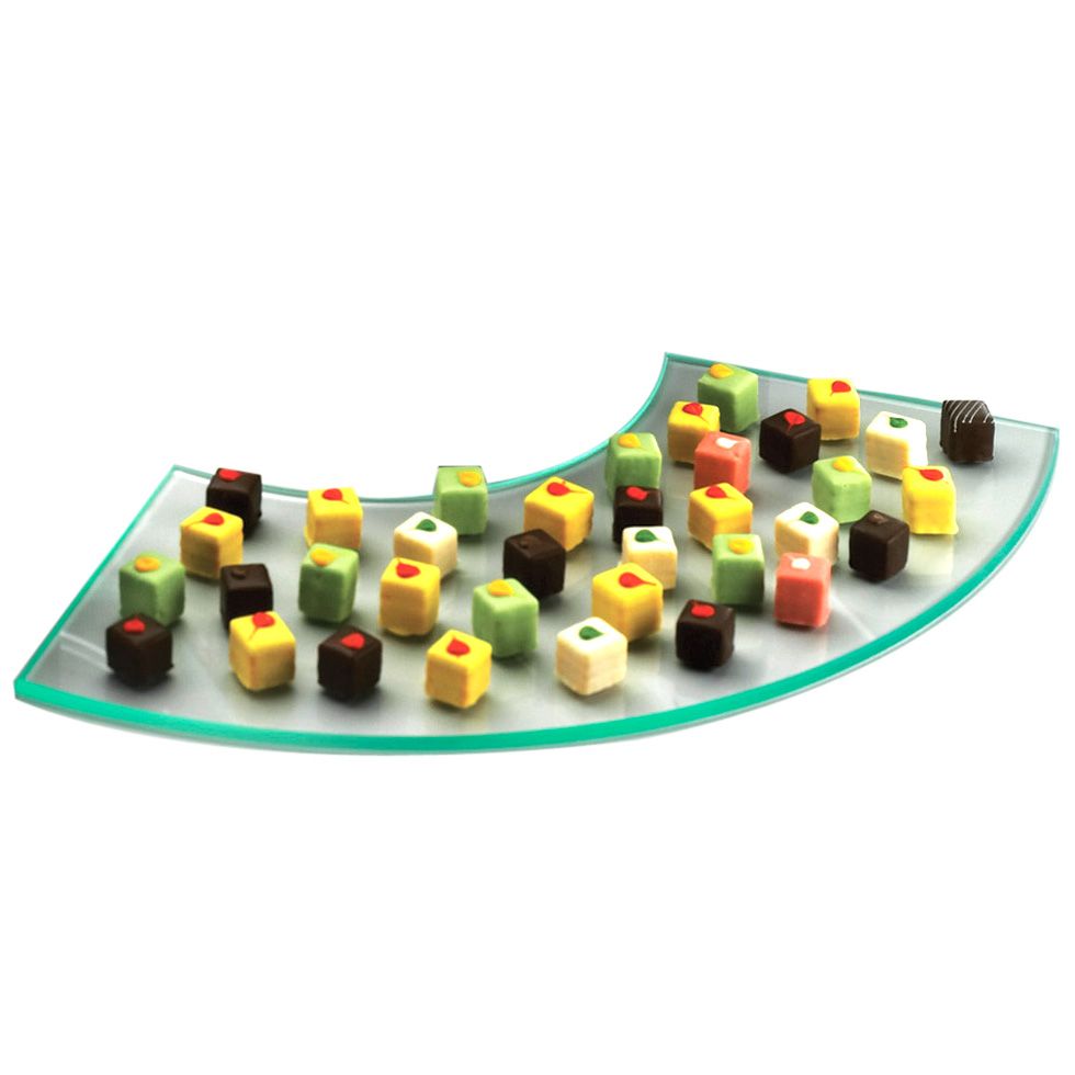 Cal-Mil 16" Curved Glass Shelf