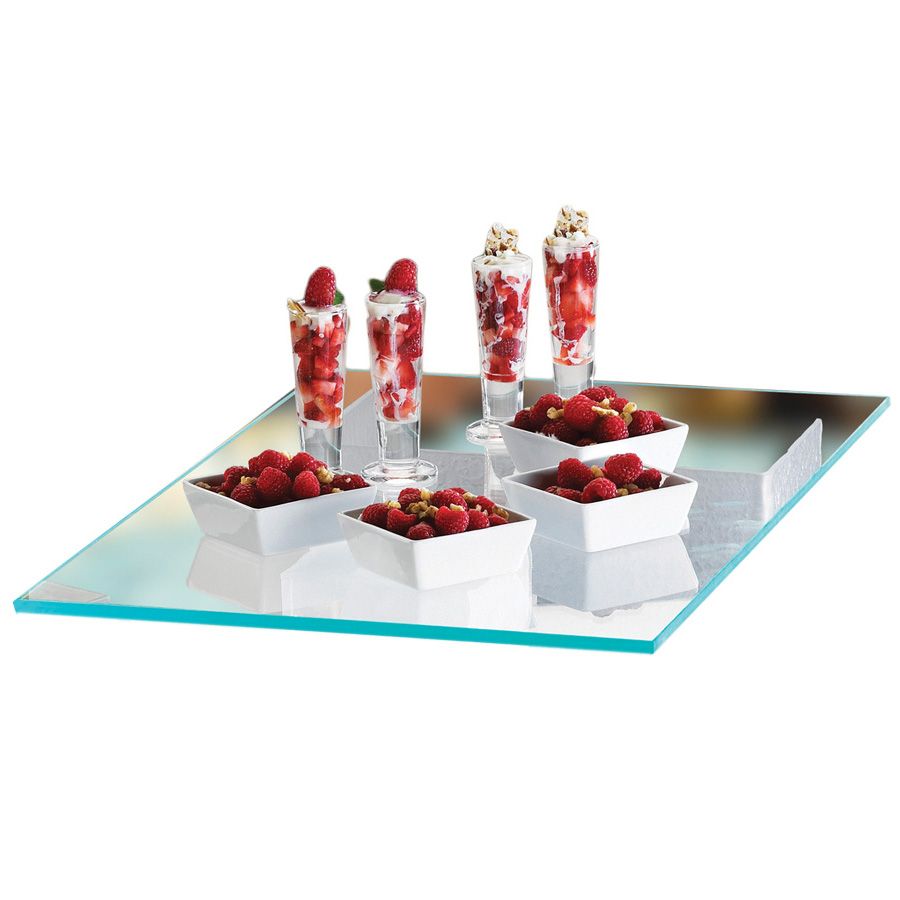 Cal-Mil 24" Square Glass Shelf