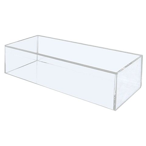 Cal-Mil Cater Choice 20" x 7" x 3" Acrylic Insert Tray