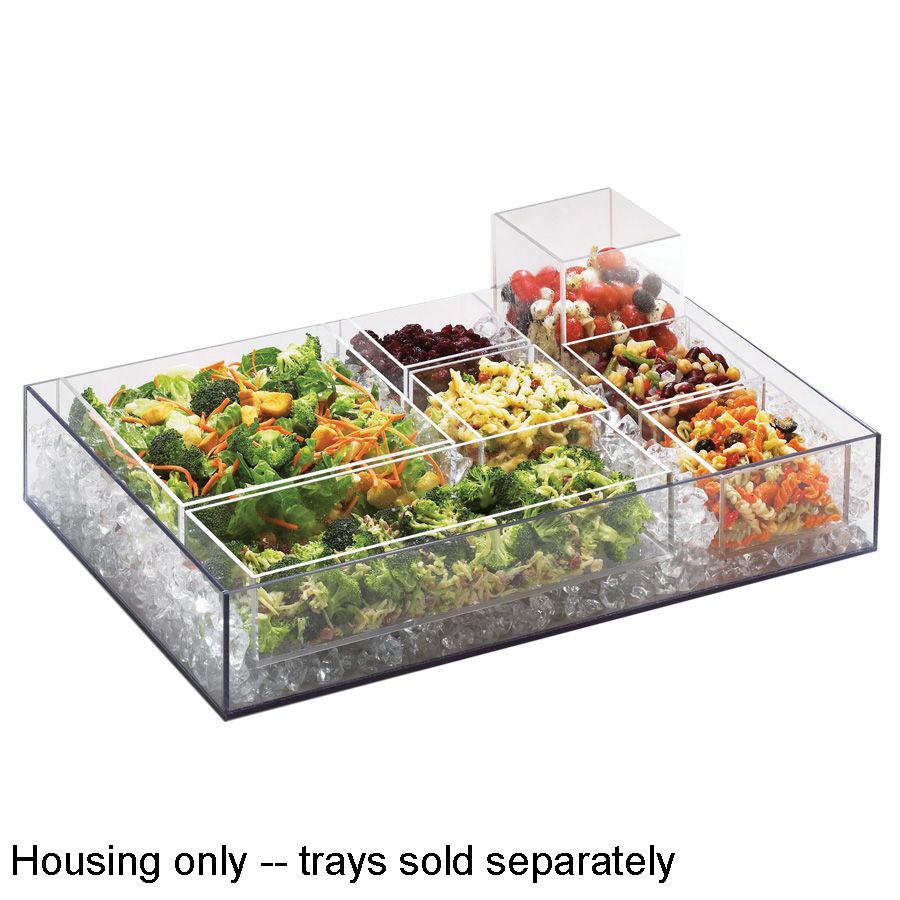 Cal-Mil Cater Choice 24" x 16" x 4-1/2" Clear Housing