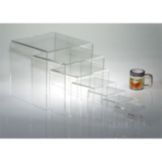 Clear Solutions Clear 3" U-Shaped Riser