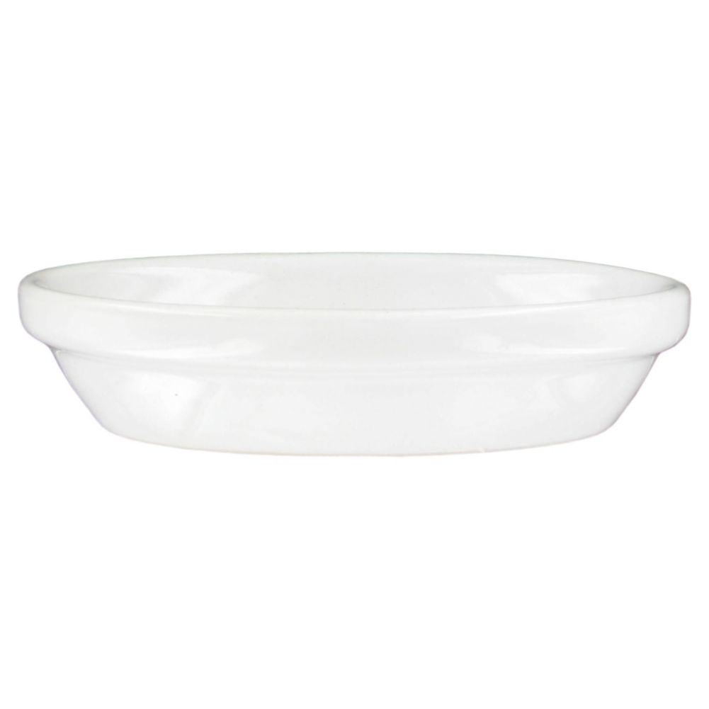 Diversified Ceramics Ultra White 6-1/2 x 4-1/4 x 1-3/8-In. Oval Baker