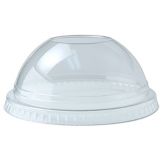 Fabri-Kal Dome Lid w/o Hole for 12 20 Oz Clear Tumblers