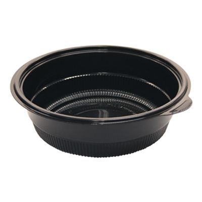 Anchor Packaging Black Poly Large 48 Oz Incredi-Bowl