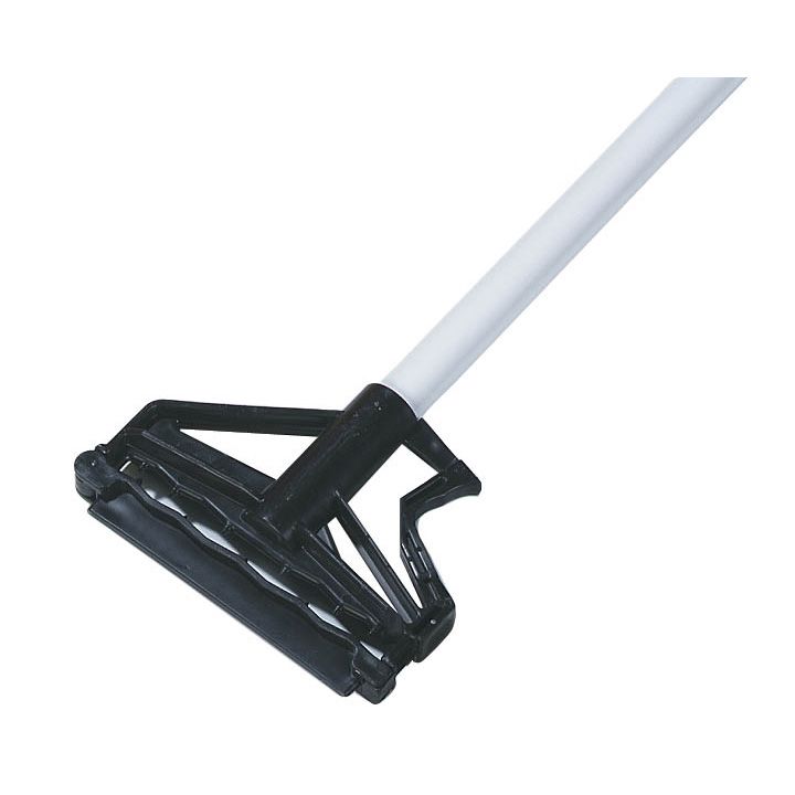 Carlisle&reg; Quik-Release&trade; 60" White Fiberglass Mop Handle