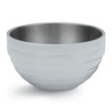 Vollrath Pearl White S/S Beehive Style 1.7 Qt Double Wall Bowl
