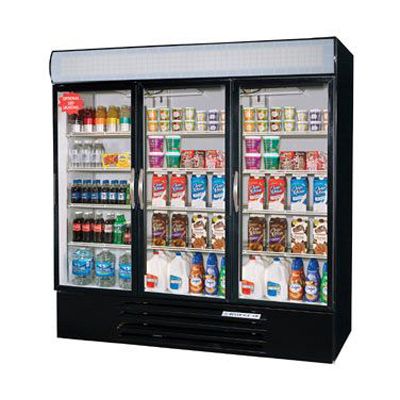 Beverage-Air 3-Glass Door Freezer Merchandiser