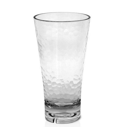 Front Of The House Drinkwise Plastic 18 Oz Hammered Highball Glass