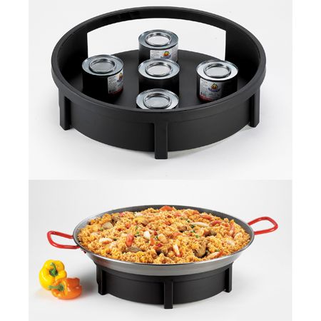 Cal-Mil 17" Round Black Metal Action Station Frame