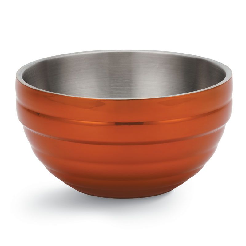 Vollrath Tangelo S/S Round Beehive Style 1.7 Qt Double Wall Bowl