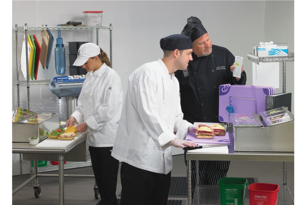 San Jamar&reg; Allergen Saf-T-Zone&trade; System