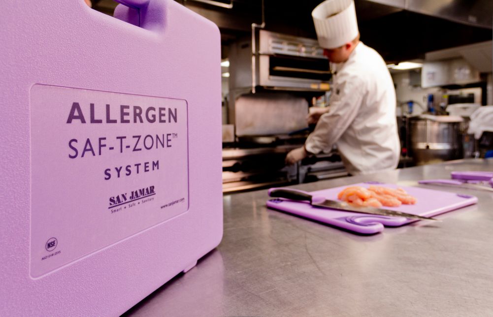 San Jamar&reg; Allergen Saf-T-Zone&trade; System