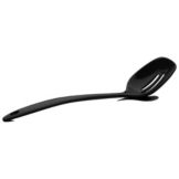 Elite Global Solutions 12" Slotted Black Spoon