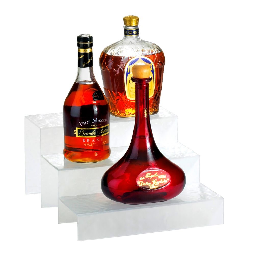 Cal-Mil Crystal Ice 3 Level Classic Bottle Display