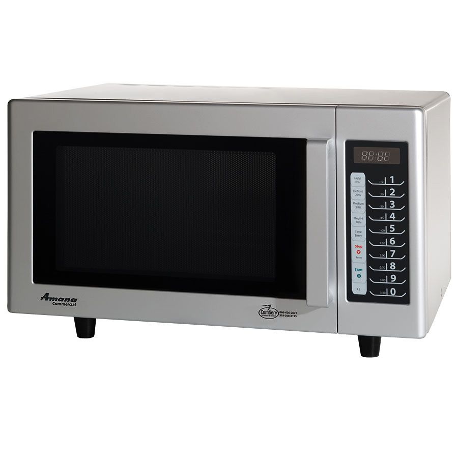 Amana&reg; 1000 Watt Low Volume Commercial Microwave