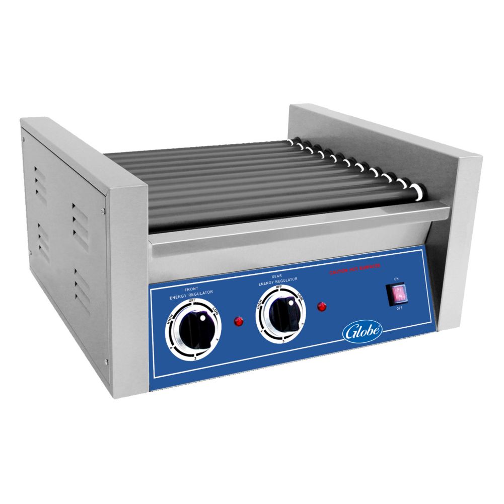 Globe Food Equip. Electric S/S 30-Link Countertop 120-V Roller Grill