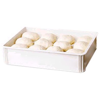 Cambro White Camwear&reg; Pizza Dough Box