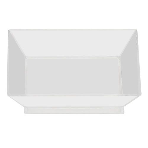 EMI Yoshi&reg; Small Wonders White Plastic 1 Oz. Abyss Square Dish