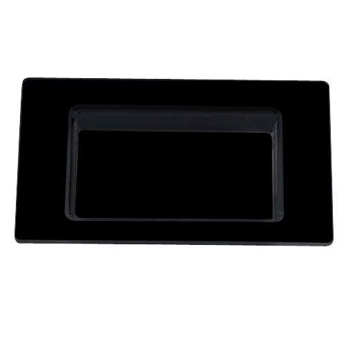 EMI Yoshi&reg; Small Wonders Black Plastic .5 Oz Abyss Square Dish