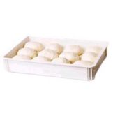 Cambro White Camwear&reg; Pizza Dough Box