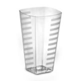 EMI Yoshi&reg; Squares Clear Plastic 12 Oz Tumbler