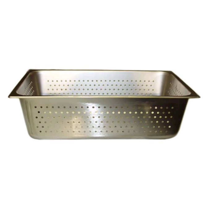 Update International Full-Size 6" Deep Perforated Steam Table Pan