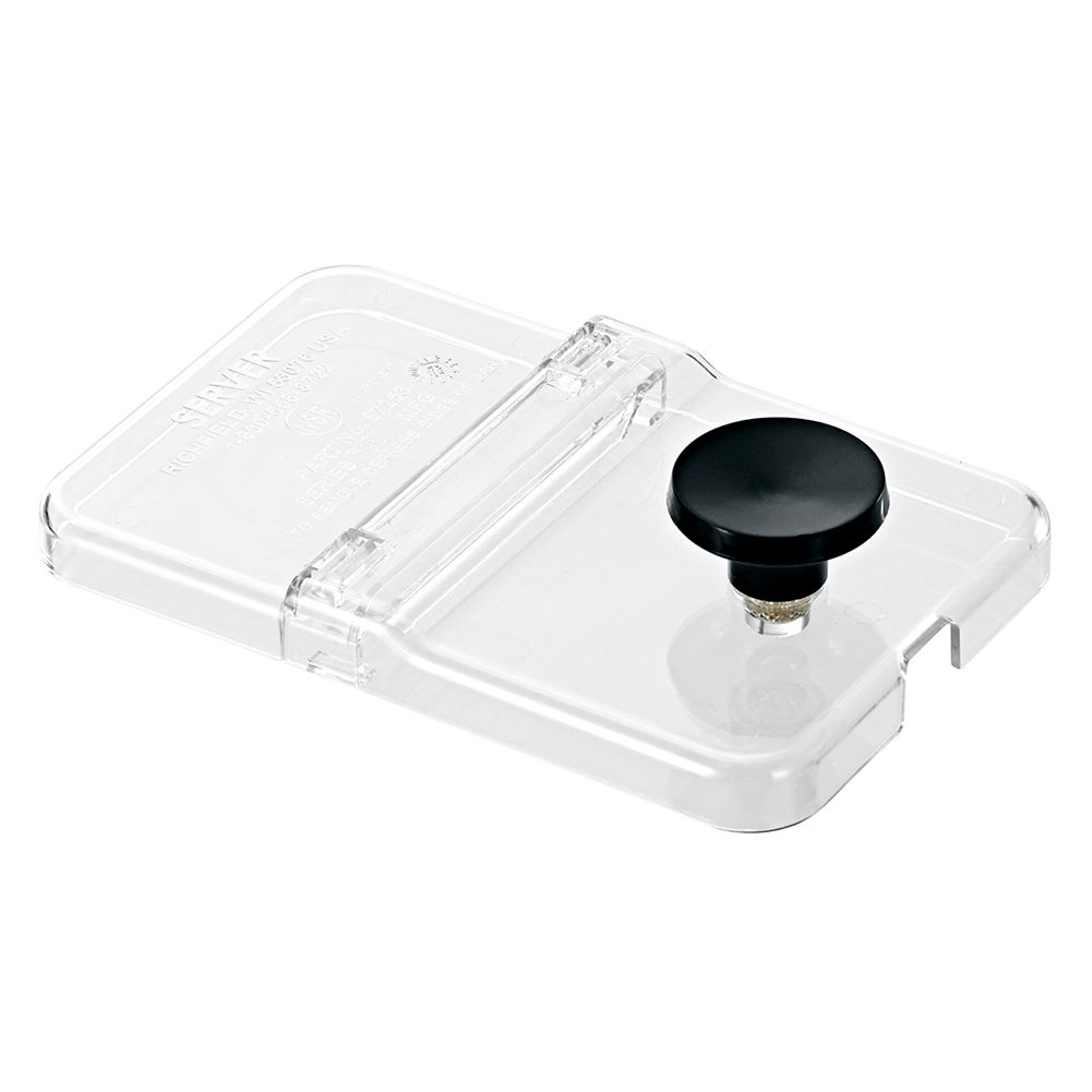 Server Products Hinged 1/9 Size Plastic Lid Assembly
