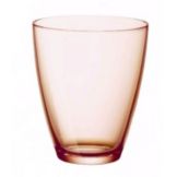 Bormioli Rocco Zeno 13-1/2 Oz Orange Rocks Glass