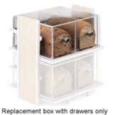 Cal-Mil Bread Box Display Replacement Drawer