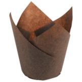 CUP,BAKING,TULIP,BRN,LRG,2.25"X2.75"X4"