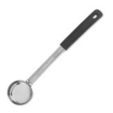 Browne Foodservice One-Piece Solid 2 Oz Spoodle w/ Black Handle