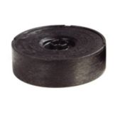 Carlisle&reg; Aztec Black 8" Tortilla Server with Lift-Off Lid