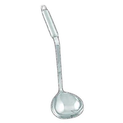 Spring USA&reg; S/S 6 Oz Tureen Ladle with Bent Handle