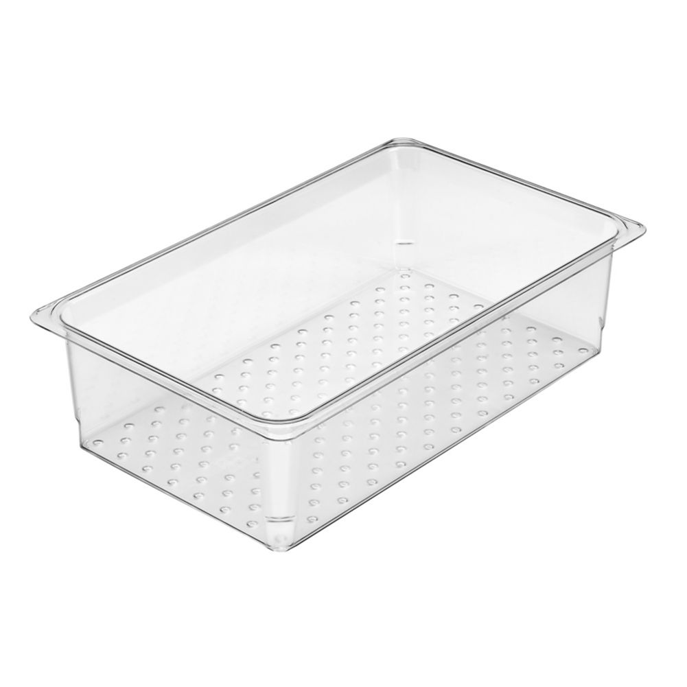 Cambro Clear Full Size 5"-Deep Camwear Colander