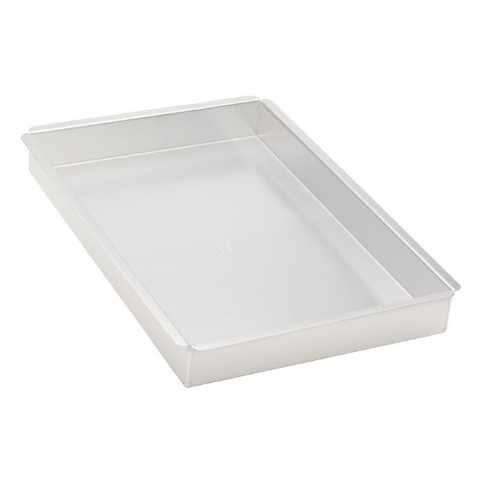 Ateco Large Aluminum 12 x 18 x 2" Rectangular Cake Pan