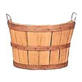 Texas Basket Cut 1/2 Bushel Basket w/ Handle