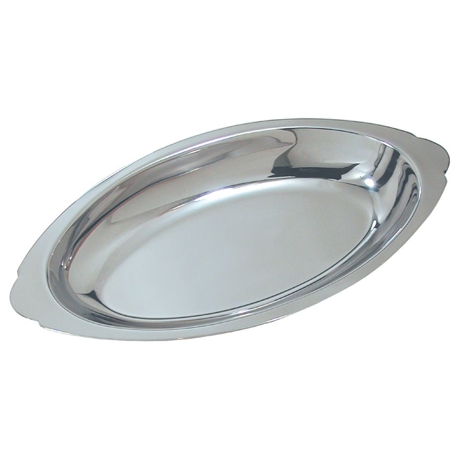 Update International S/S 15 Oz Oval Au Gratin Dish