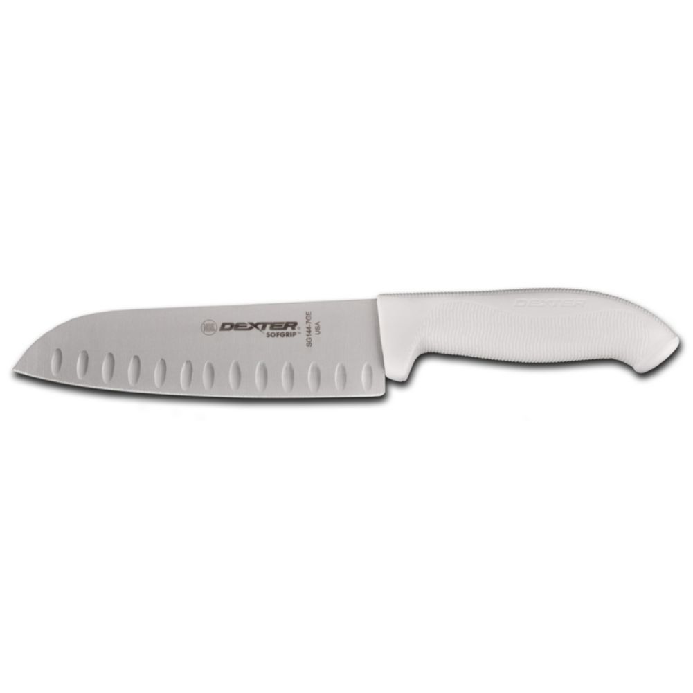 Dexter Russell SofGrip&trade; 7" Duo-Edge Santoku Cooks Knife