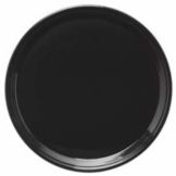 Homer Laughlin China Fiesta&reg; Black 15" Pizza Plate
