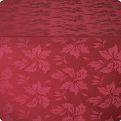 Marko&reg; SoftWeave&trade; 52"x82" Burgundy Tablecloth