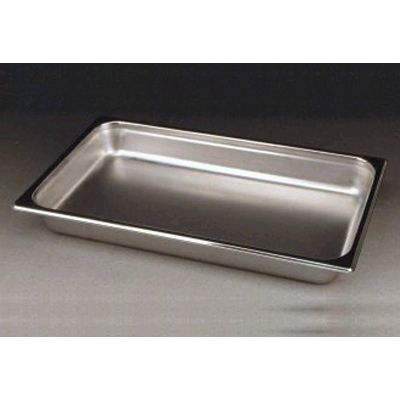 DW Haber & Sons Silver Rect. Water Pan for Full Size 8 Qt Chafer